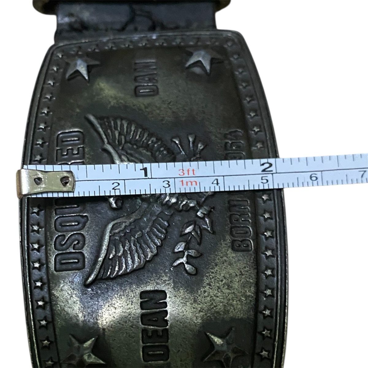 Dsquared2 DSQUARED EAGLE DEAN DAN BORN 1964 LEATHER BELT Size ONE SIZE - 9 Thumbnail