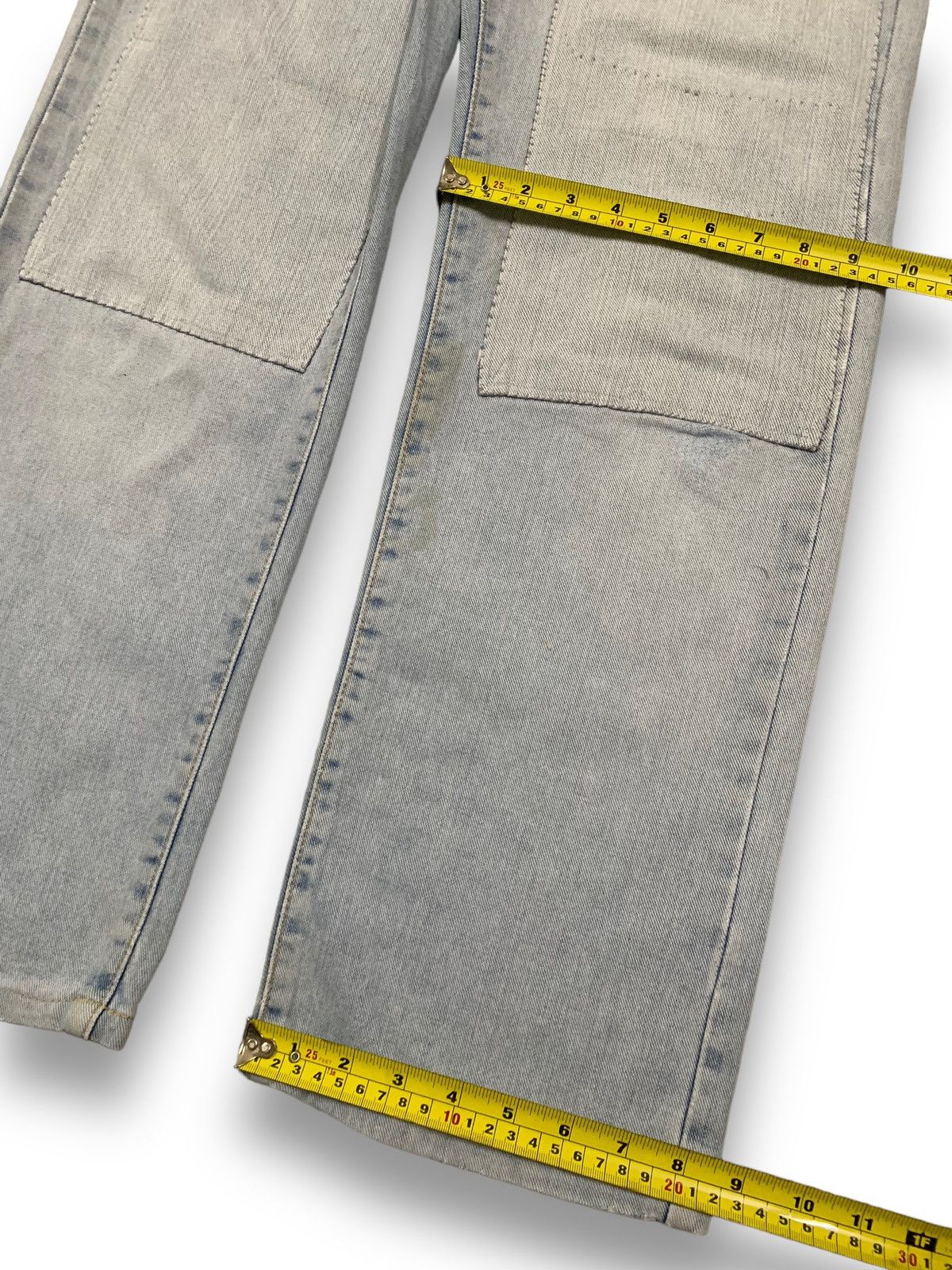 Edwin Vintage Y2K Edwin Double Knee Baggy Distressed Jeans Size US 30 / EU 46 - 16 Thumbnail