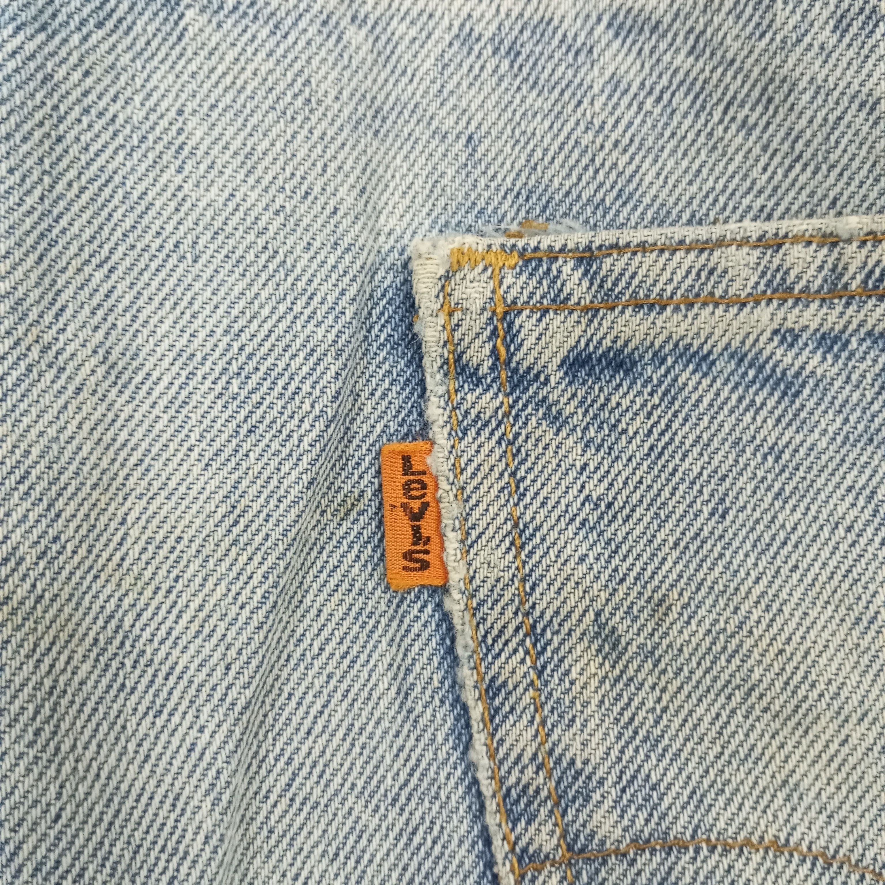 Levi's Levis Fashion Style Custom Flowers Design Jeans Size US 33 - 14 Thumbnail