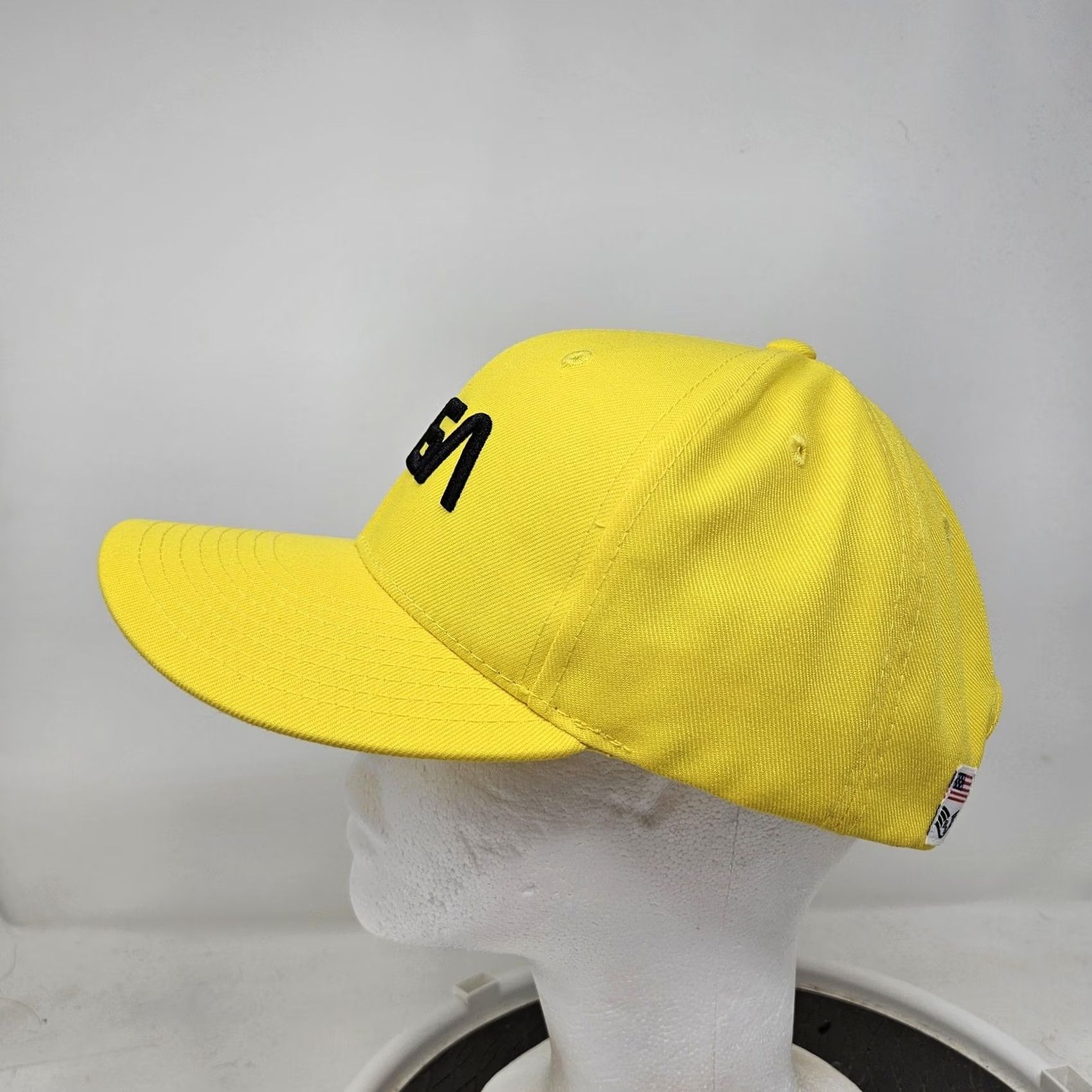 NASA Rapid Dominance NASA Hat Cap Snap Back Mens One Size Yellow Embroidered Space Vintage No Size ONE SIZE - 5 Thumbnail