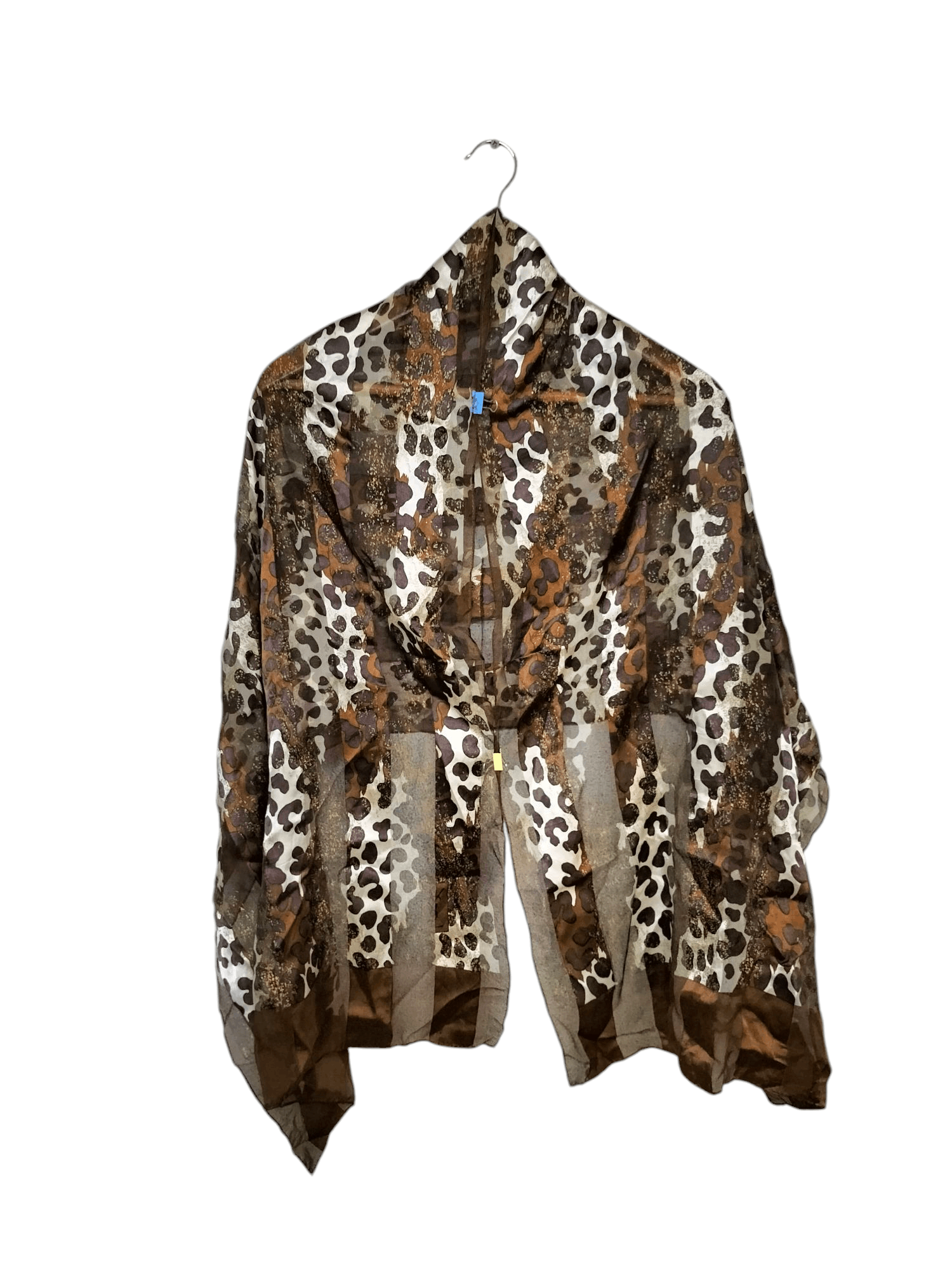 Yves Saint Laurent Yves saint Laurent leopard print silk scarf Size ONE SIZE - 1 Thumbnail
