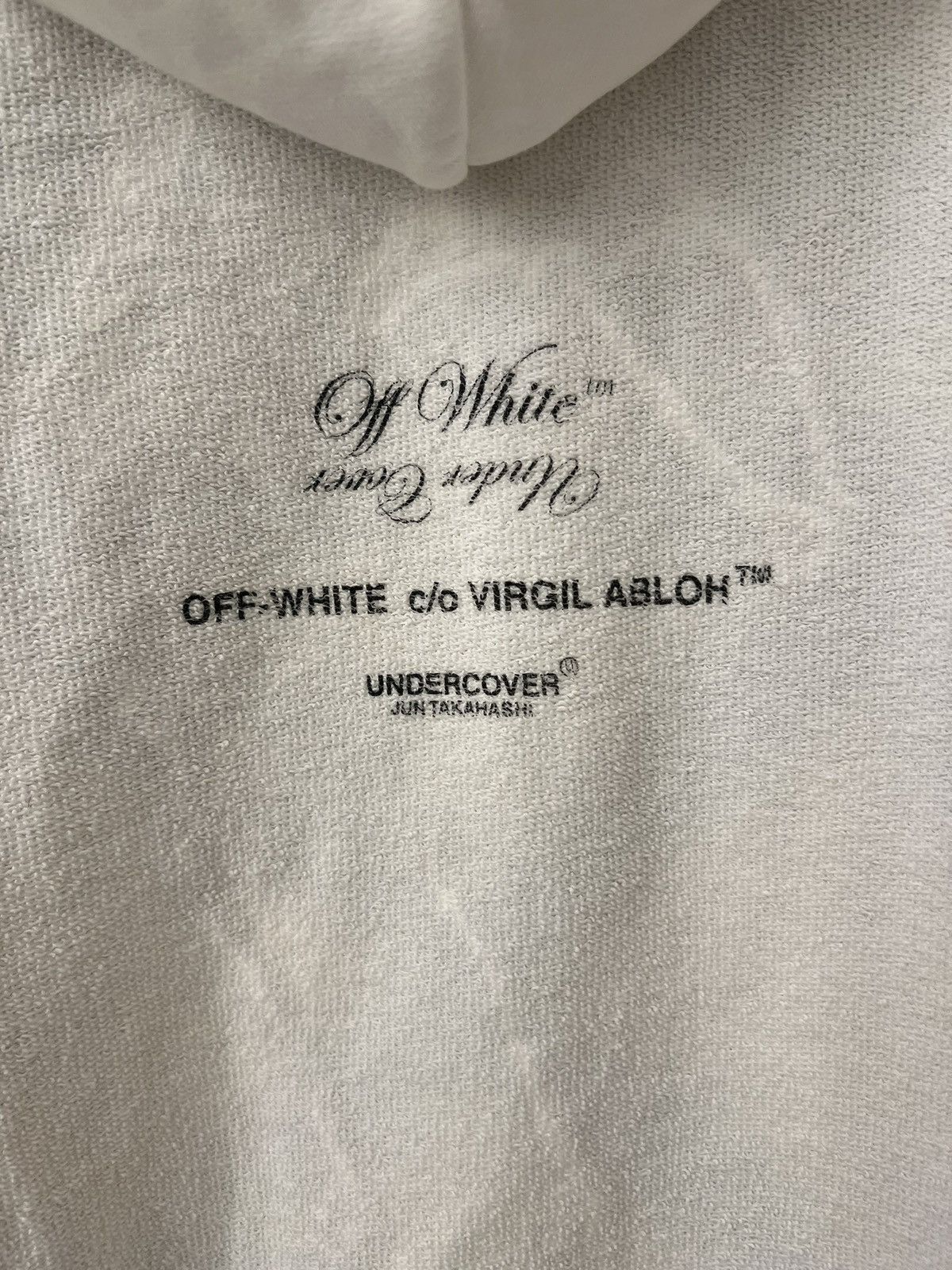 Off-White × Undercover Offwhite x Undercover Reversible (Apple) Hoodie Size US S / EU 44-46 / 1 - 13 Thumbnail