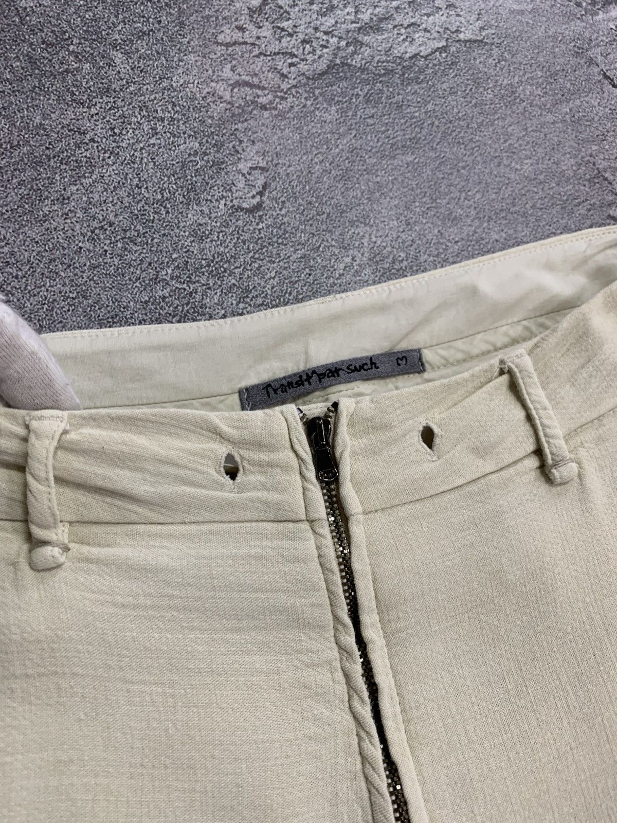 Japanese Brand × Transit Uomo Transit Par Such Linen AvantGarde Japanese Pants Men’s S Size US 30 / EU 46 - 3 Thumbnail