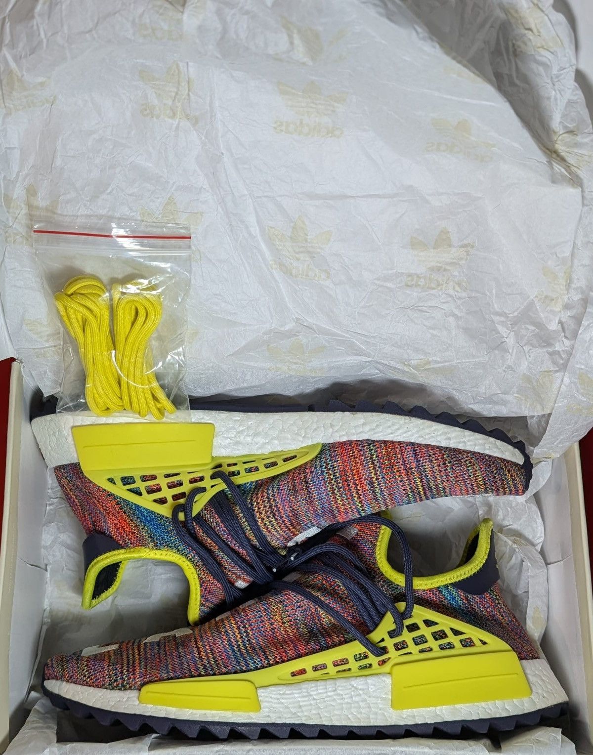 Adidas × Pharrell Size 14 - adidas Pharrell x NMD Trail Human Race Size US 14 / EU 47 - 8 Thumbnail