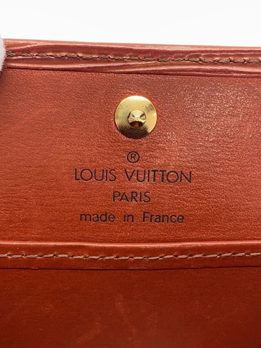 Louis Vuitton Louis Vuitton Epi Porte Monnaie Boite Leather Plain Brown Size ONE SIZE - 3 Thumbnail