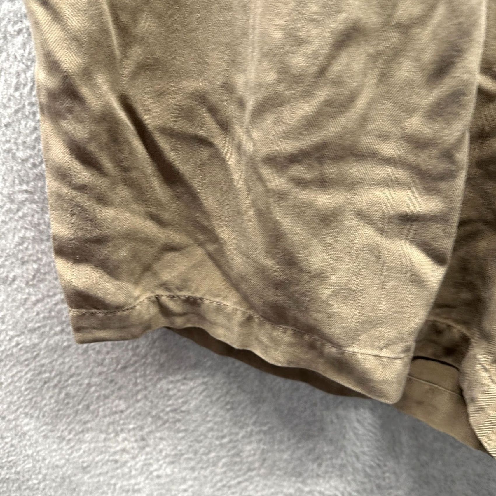 Tommy Bahama VINTAGE Tommy Bahama Shorts 36 Brown Silk Pleated Mens Casual Chino" Size US 36 / EU 52 - 5 Thumbnail