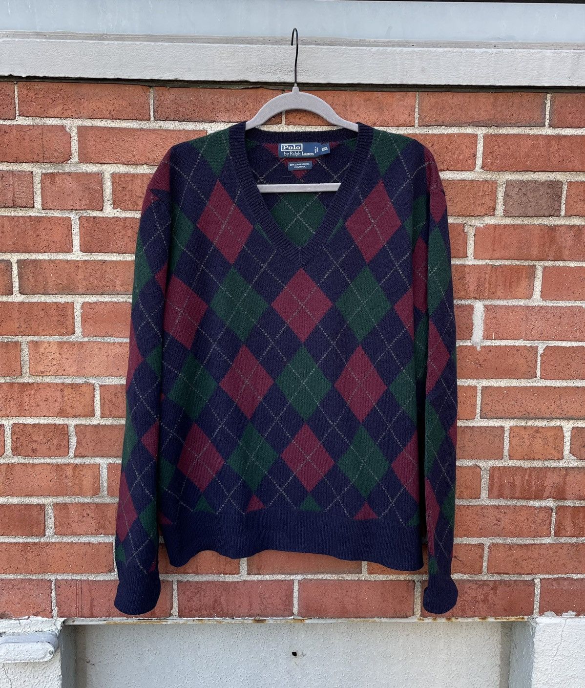 Polo Ralph Lauren Vintage 90s Polo Ralph Lauren Pullover Sweater Size US XXL / EU 58 / 5 - 1 Thumbnail