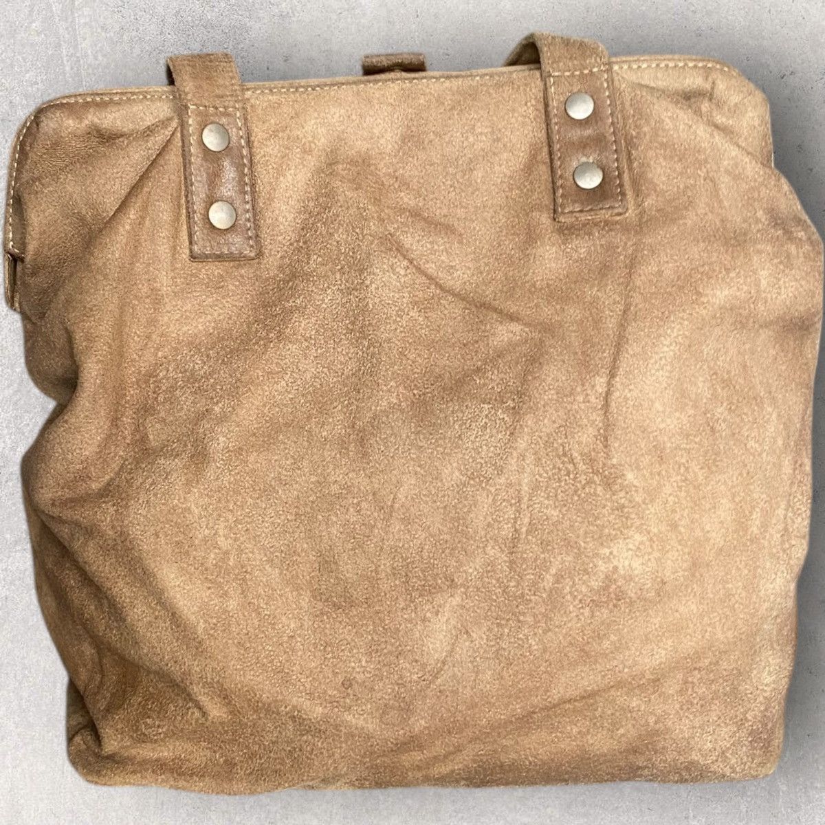 Maison Margiela Fall10 Moleskin Tote Bag Size ONE SIZE - 2 Thumbnail