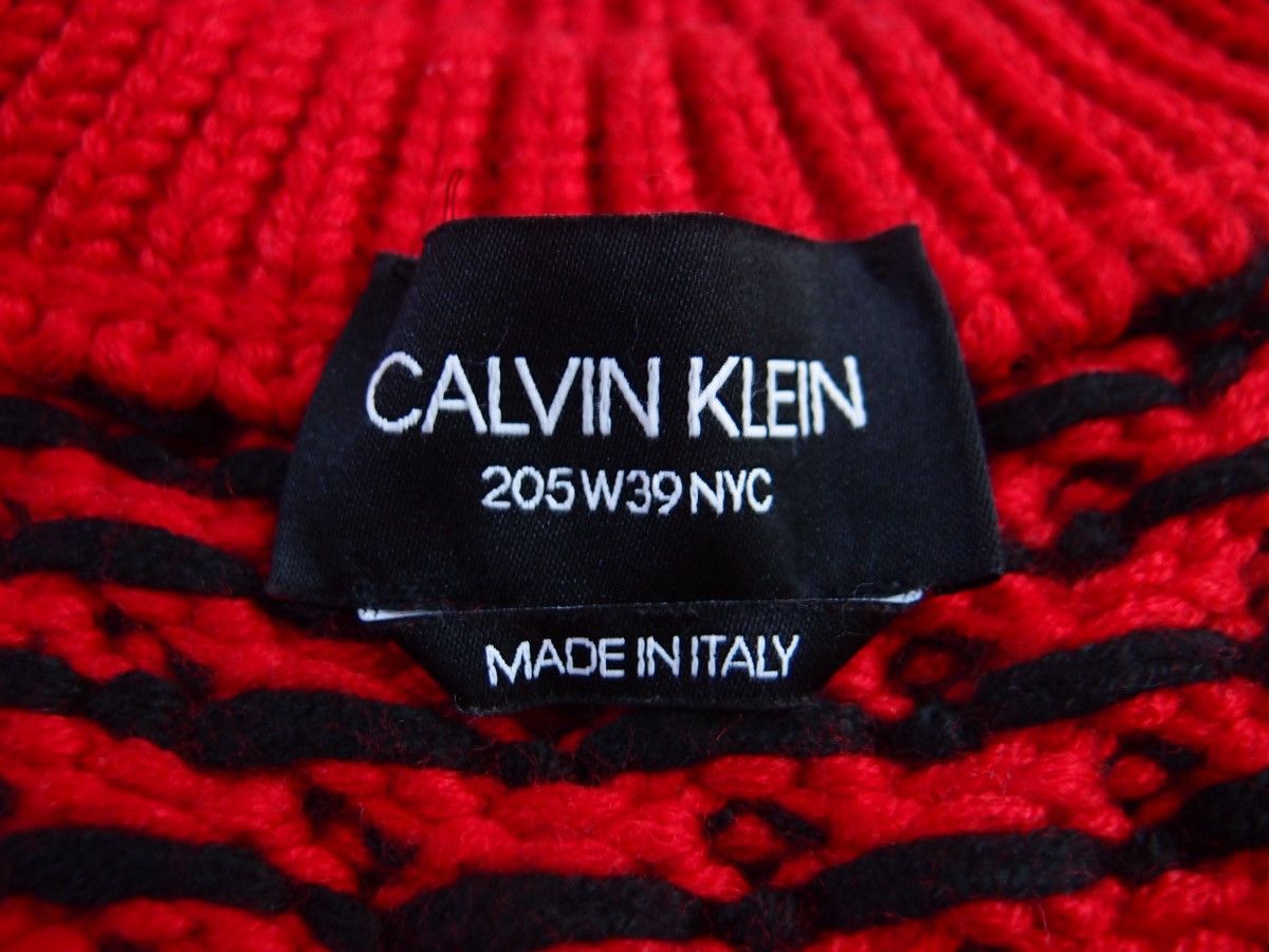 Calvin Klein 205W39NYC Calvin Klein 205W39NYC Raf Simons Heavy Knit Sweater Size US S / EU 44-46 / 1 - 2 Thumbnail