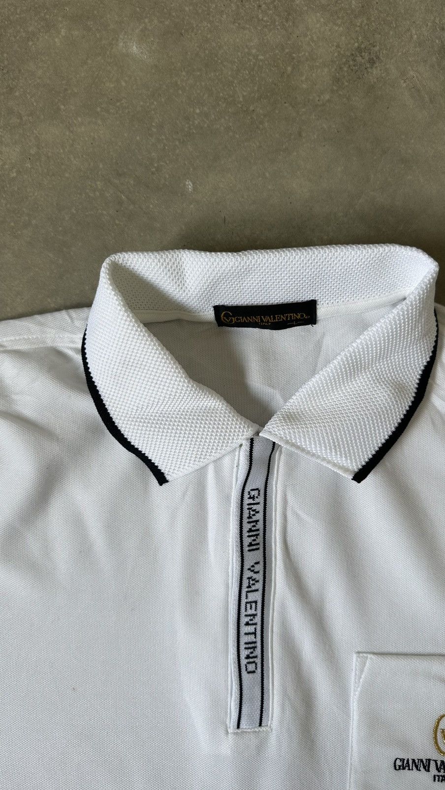 Gianni Valentino VINTAGE GIANNI VALENTINO POLO GOLF TEE Size US L / EU 52-54 / 3 - 6 Thumbnail