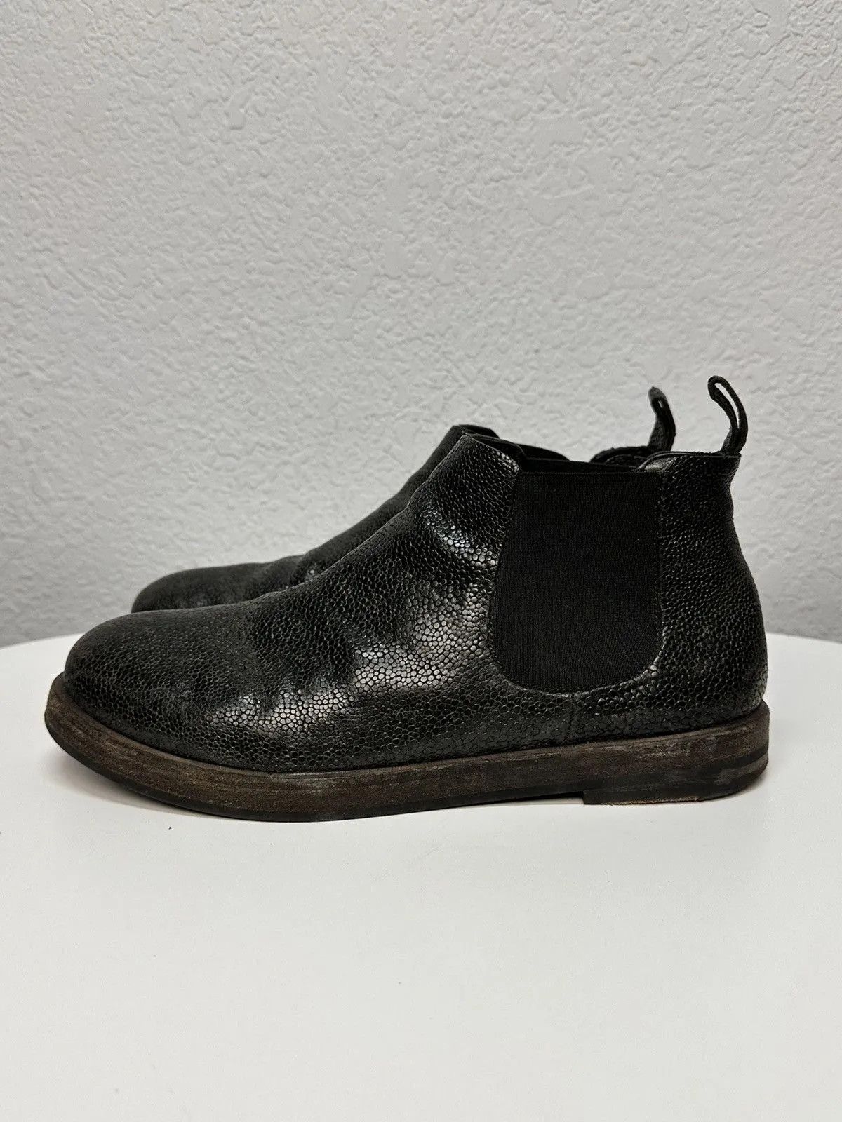 A.S.98 AS 98 STYLE GUIDI VINTAGE LEATHER BOOTS HANDMADE JAPAN GOA Size US 8 / EU 41 - 3 Thumbnail