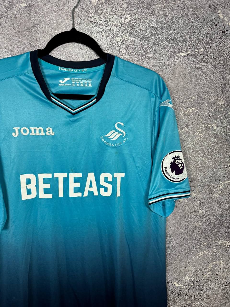 Joma × Vintage Vintage Swansea City 2016/17 Away Joma Soccer Jersey Size US XL / EU 56 / 4 - 2 Thumbnail