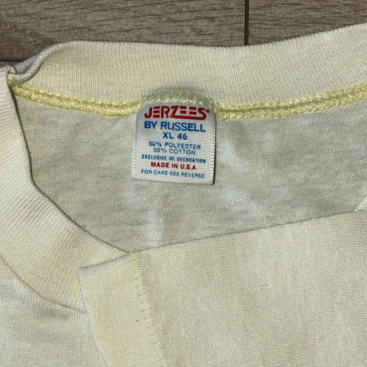 Jerzees 80s Malcolm X Revolution tee Shirt Size US XL / EU 56 / 4 - 4 Thumbnail
