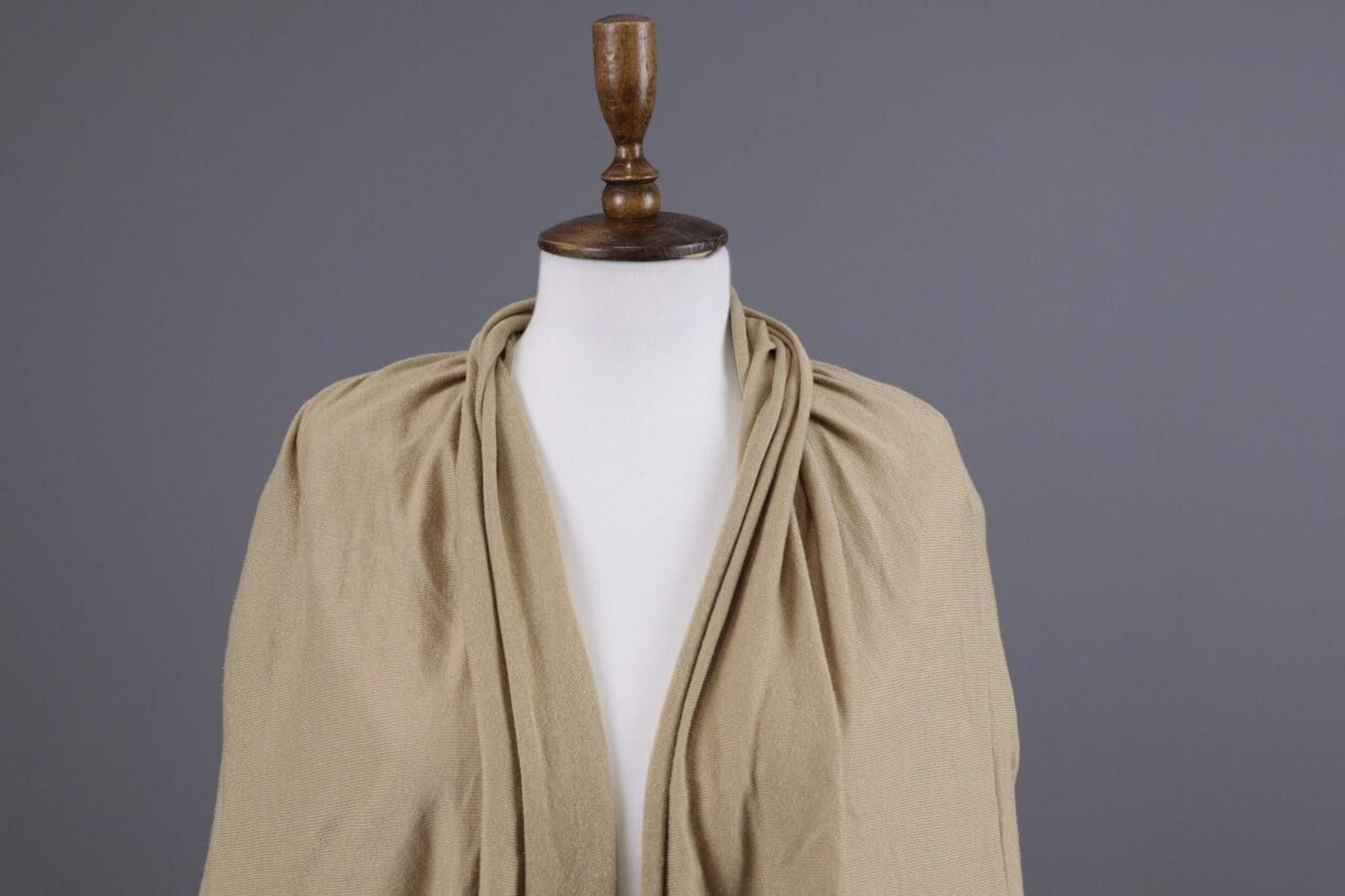 Lauren Ralph Lauren Lauren Ralph Lauren Beige Lagenlook Cardigan Cape Size L Size L / US 10 / IT 46 - 2 Thumbnail