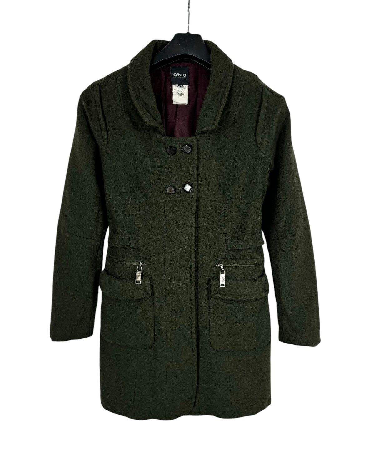 Costume National × Vintage CNC Costume National Wool-Cashmere Coat size 40 Size S / US 4 / IT 40 - 11 Thumbnail