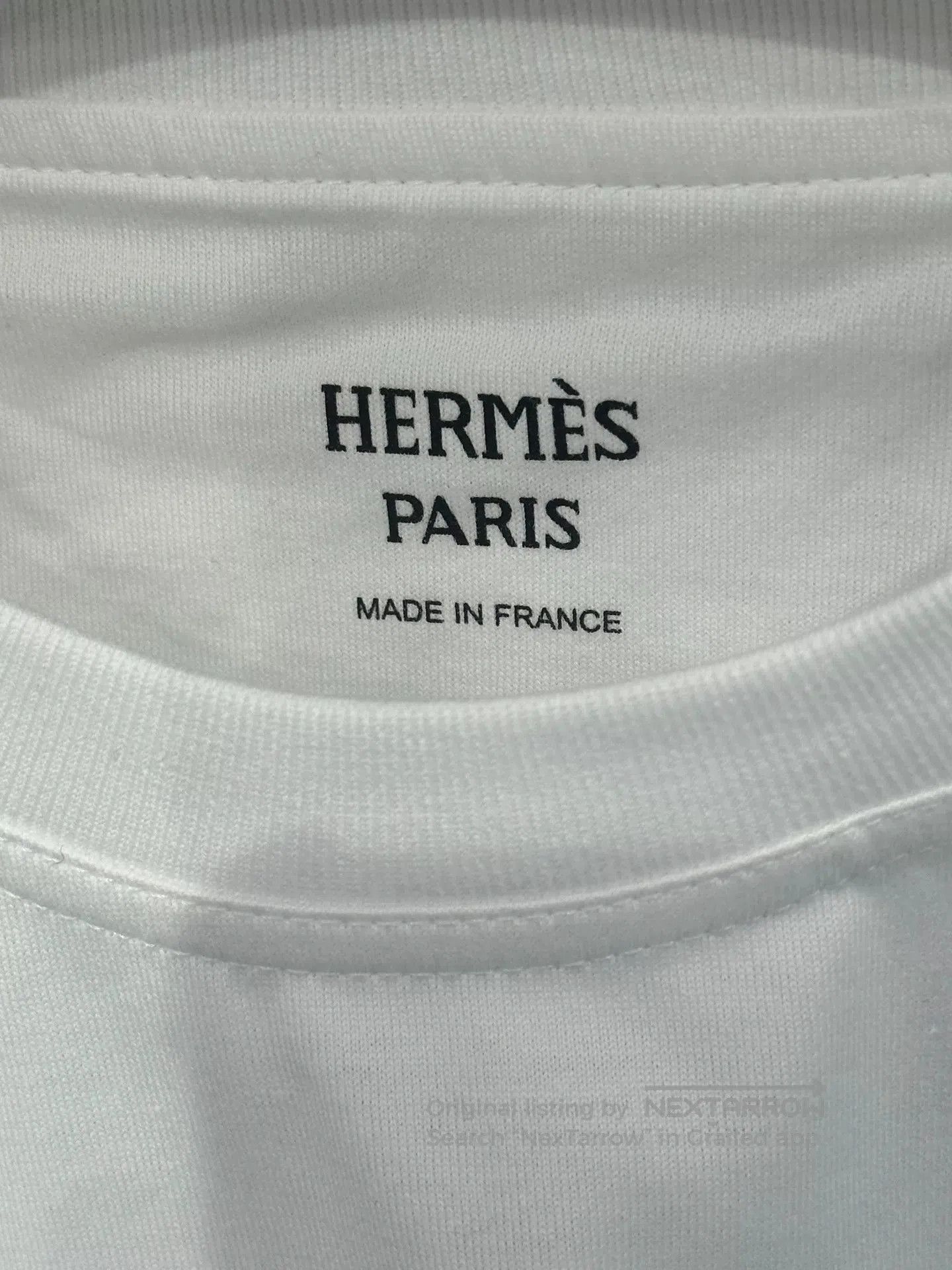 Hermes Hermes Women's Canoe Short Sleeve T-shirt. Size US M / EU 48-50 / 2 - 3 Thumbnail