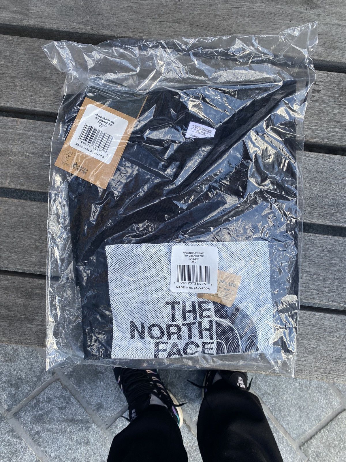 image of Supreme The North Face S/s Top Black , Men's (Size 2XL)