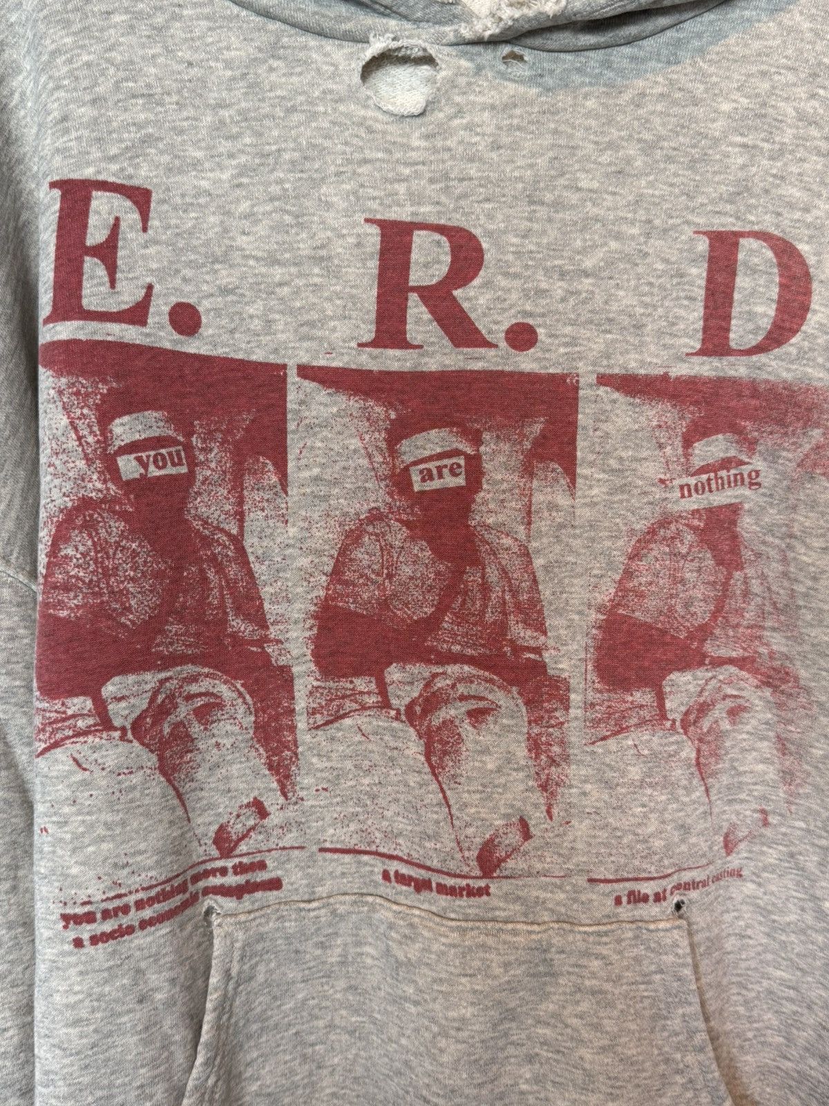Enfants Riches Deprimes ERD “YOU ARE NOTHNG” HOODIE Size US L / EU 52-54 / 3 - 2 Thumbnail
