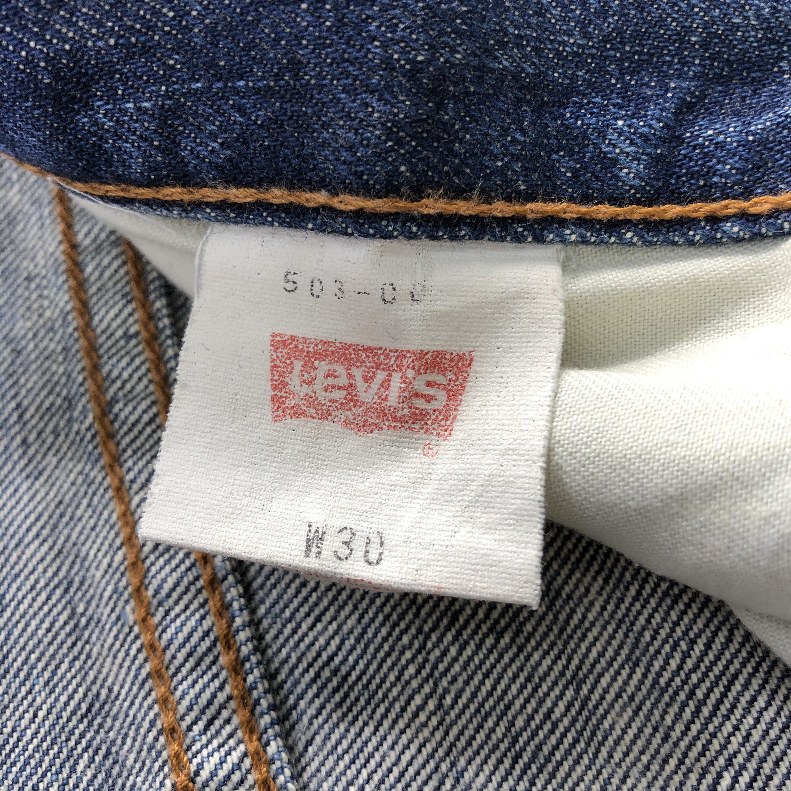 Levi's × Vintage Vintage 90s Blue Wash Levis 503 Jeans-JM2211 Size US 32 / EU 48 - 11 Thumbnail
