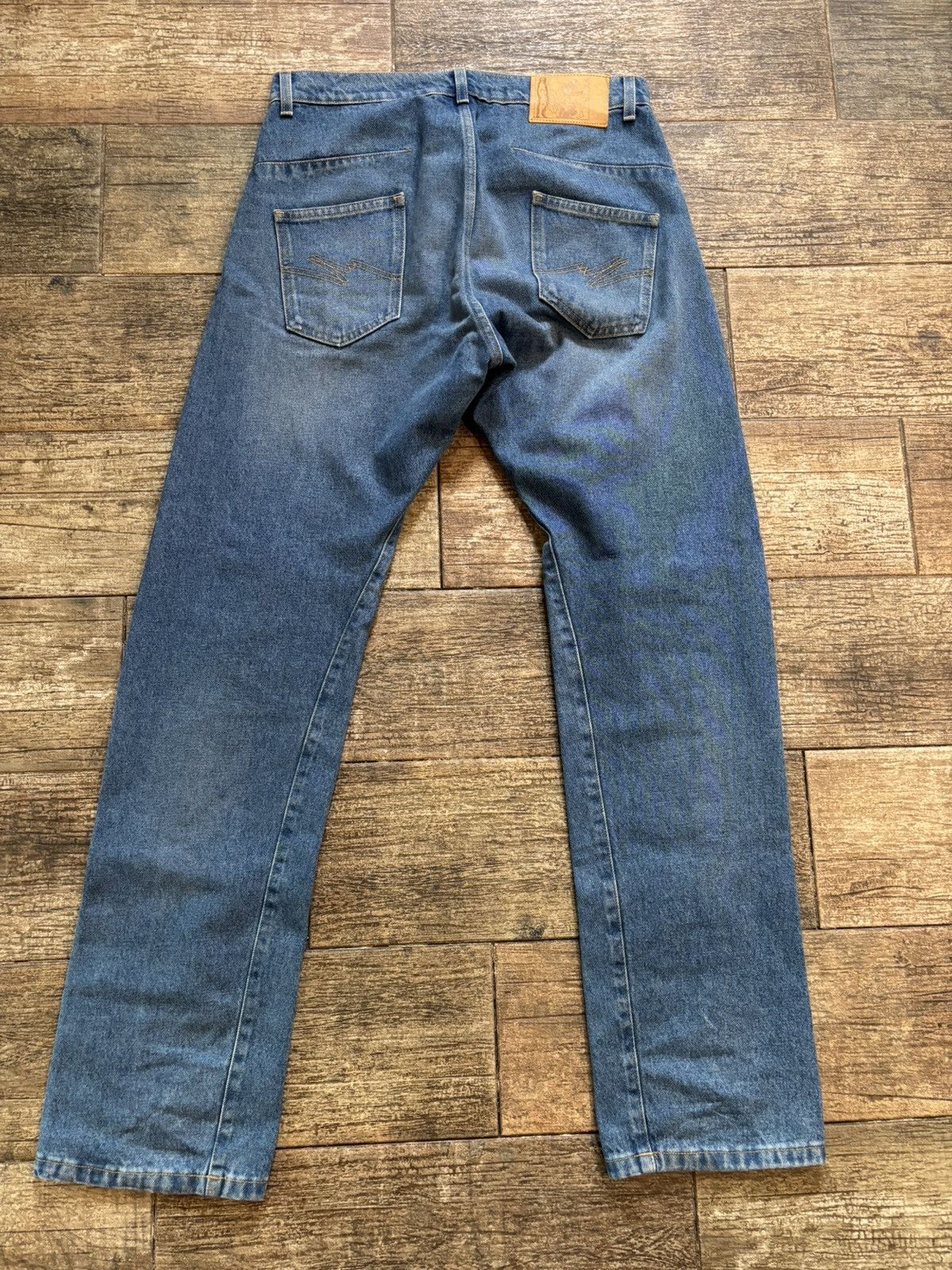 Martine Rose Lightwash Twist Seam Denim Size US 31 - 2 Thumbnail