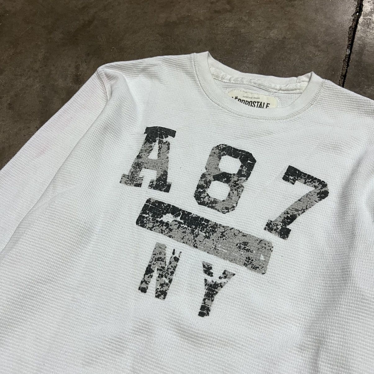 Aeropostale Vintage Aeropostale Long Sleeve Thermal Shirt Aero AE87 Y2K Size US XL / EU 56 / 4 - 4 Thumbnail