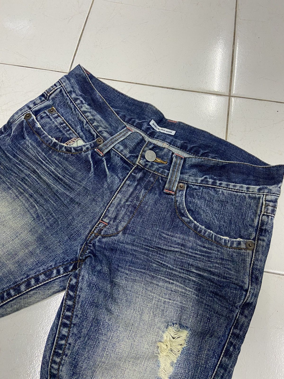 HARE HARE EXCLUSIVE DESIGN JAPANESE BRAND DENIM JEANS Size US 32 / EU 48 - 5 Thumbnail