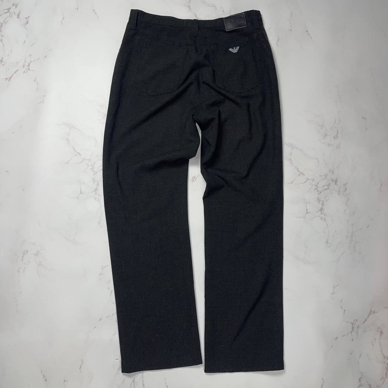 Armani Armani Comfort Classic Pants Metal Logo Size 30 Vintage Size US 30 / EU 46 - 1 Thumbnail