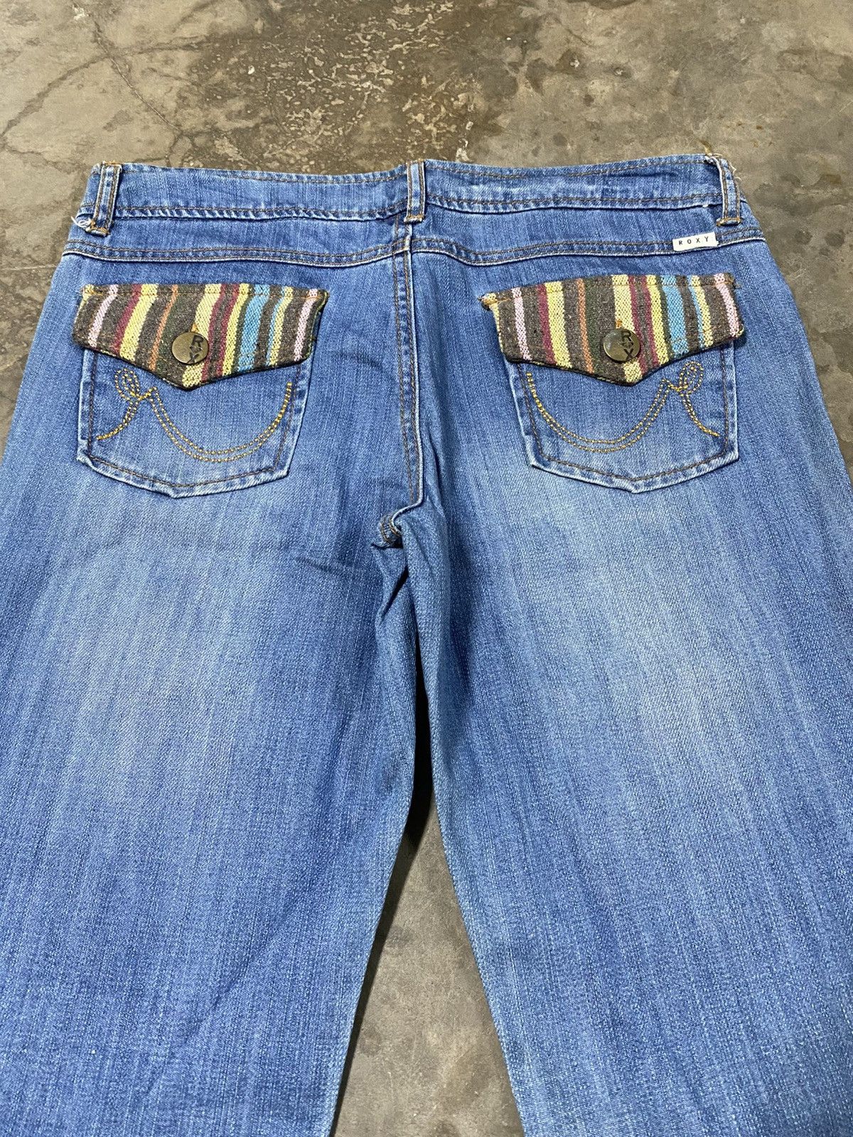 Hysteric Glamour × If Six Was Nine × Japanese Brand Flare Jeans Roxy Vintage Washed Blue p184 Size US 30 / EU 46 - 3 Thumbnail