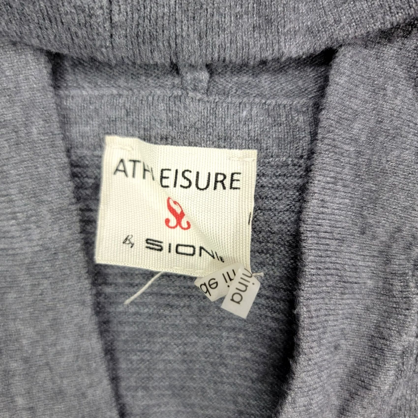 Vintage Sioni Athleisure Women’s Medium Pullover Hooded Sweater Hoodie Blue Slim/Regular Solid Sweatshirt Womens M Hooded pullover Size M / US 6-8 / IT 42-44 - 2 Thumbnail
