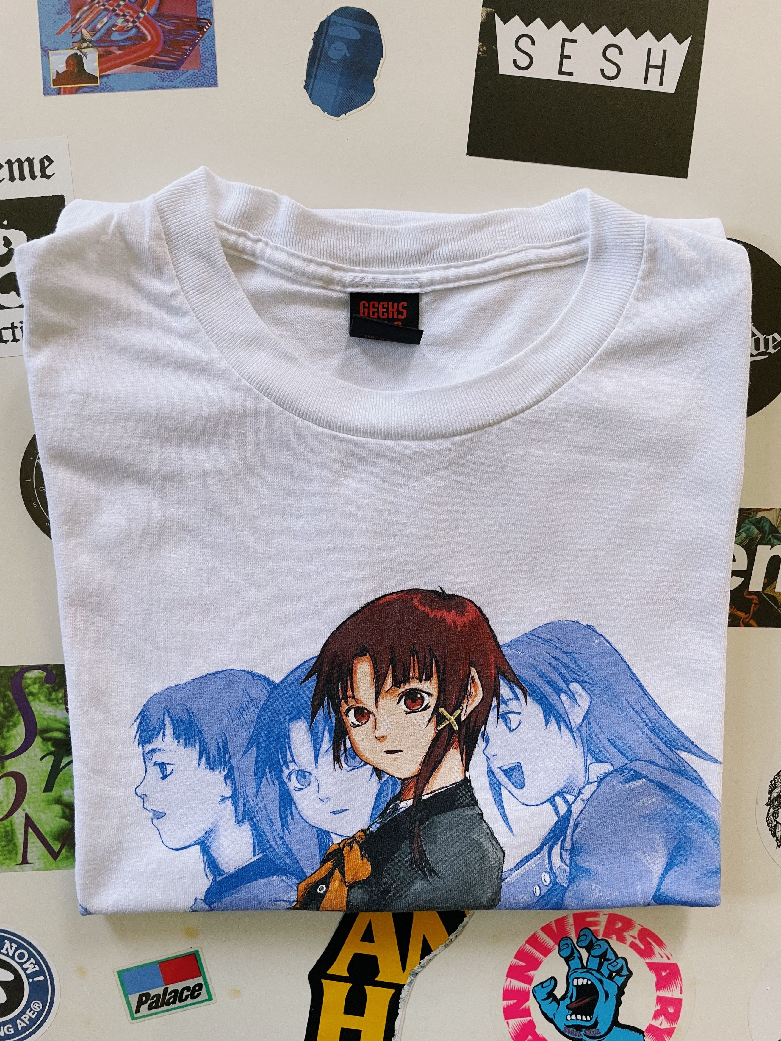 Anime Geeks Rule x Serial Experiments Lain Vol. 3 Licensed T-shirt Size US L / EU 52-54 / 3 - 7 Thumbnail