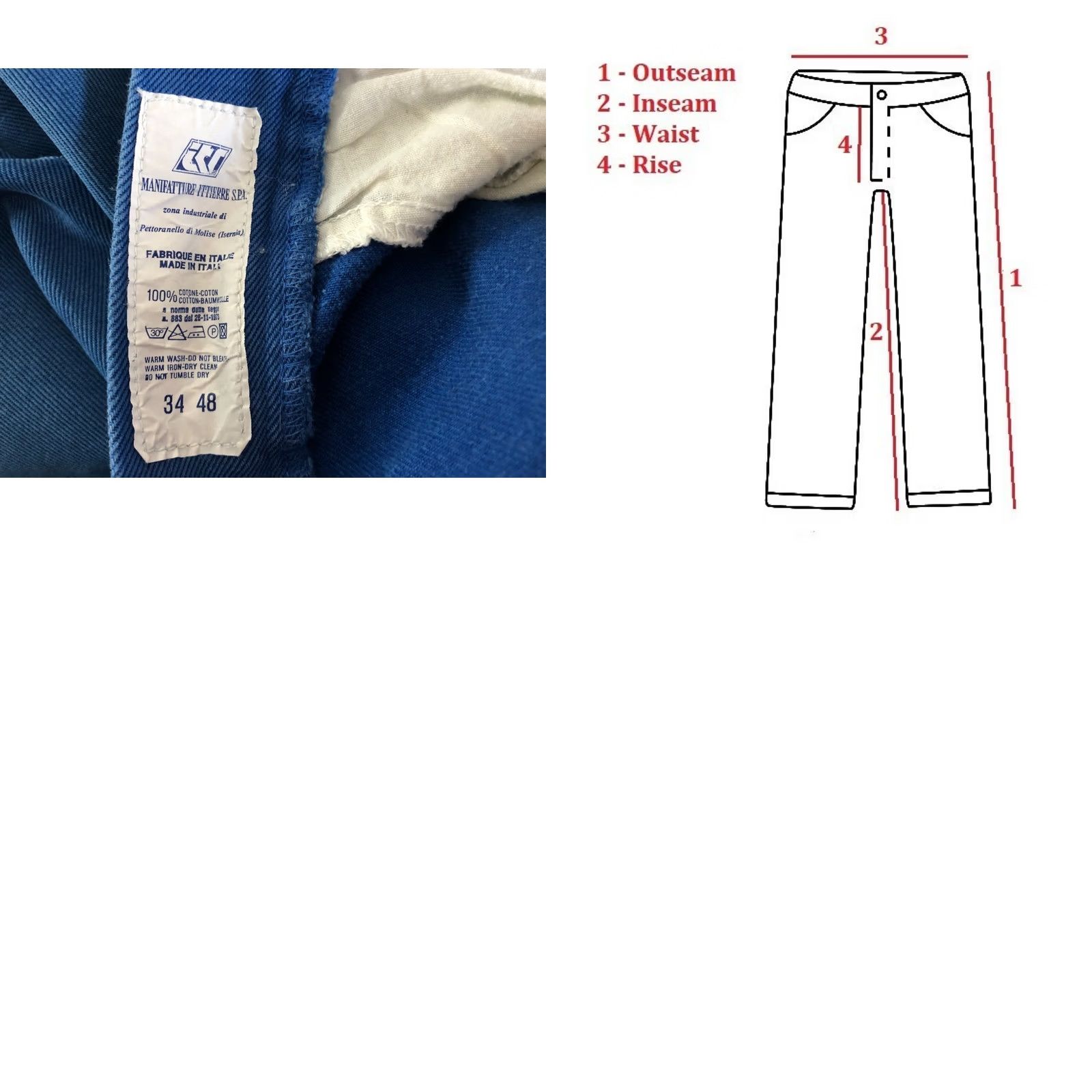 Versace Jeans Couture Versace Jeans Couture Jeans Denim Blue Women Size 34 48 Regular 100% Cotton Pockets Logo Patch Classic Vintage: No Size 24" / US 00 / IT 34 - 10 Thumbnail