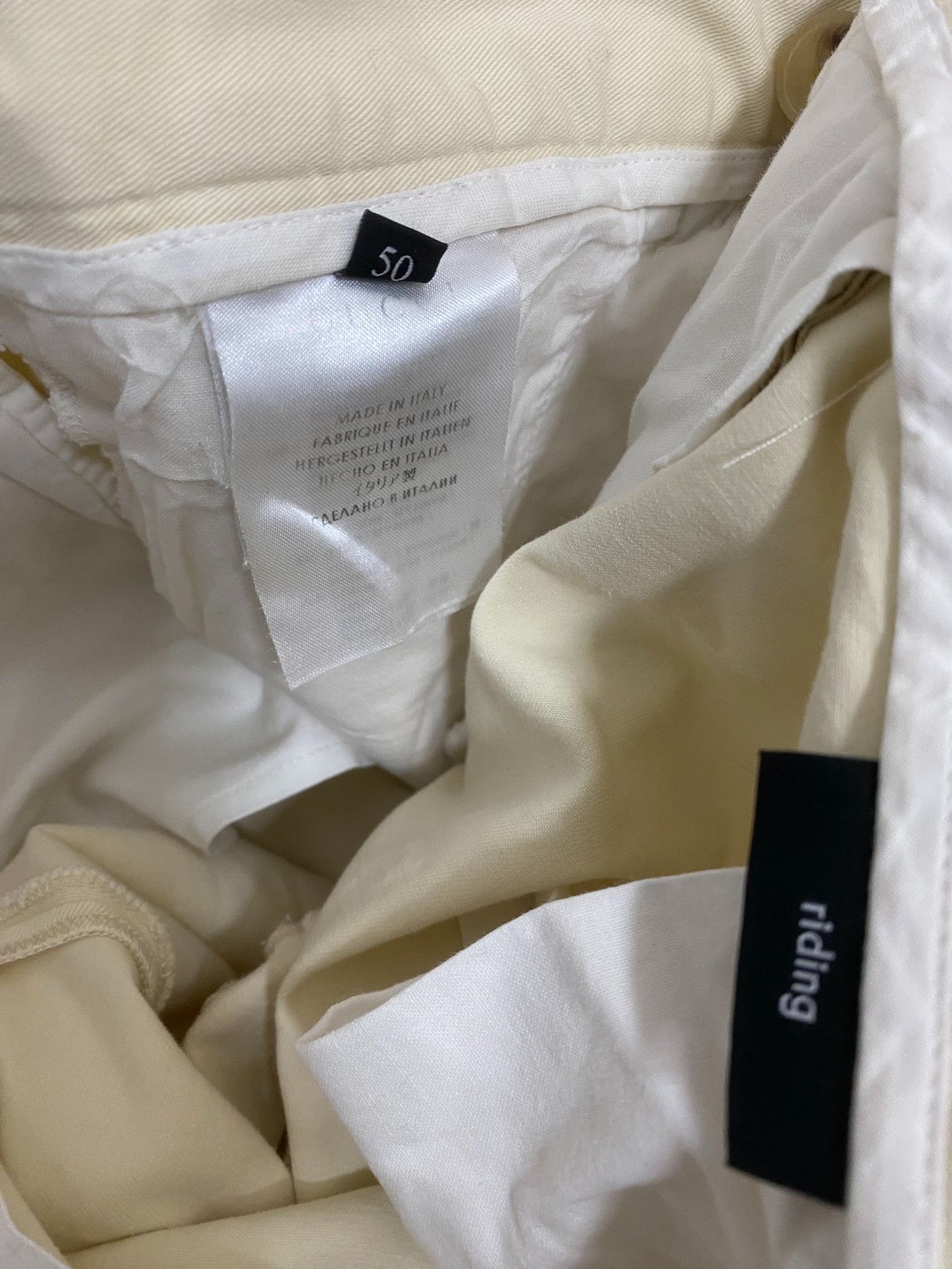 Gucci Gucci White Casual Cotton Trousers IT 50 Size US 34 / EU 50 - 8 Thumbnail