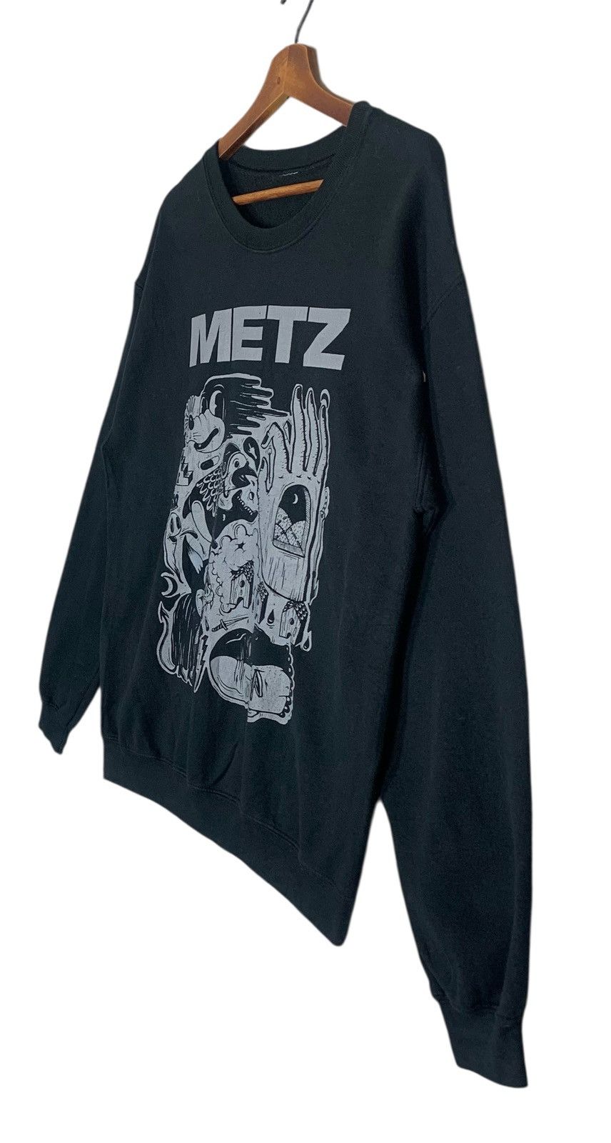 Band Tees Band Tee METZ Canadian Punk Rock Band Streetwear Sweatshirt Size US M / EU 48-50 / 2 - 4 Thumbnail