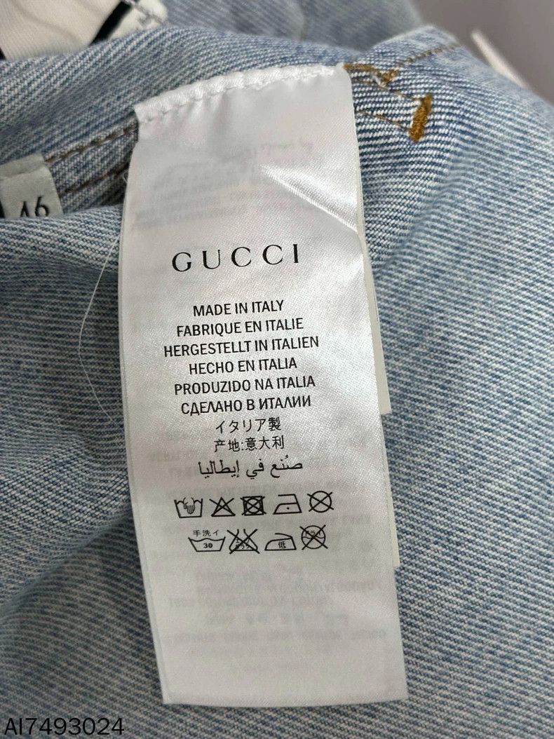 Gucci Gucci Washed black panther denim jacket 2501-Nextarrow Size US S / EU 44-46 / 1 - 5 Thumbnail