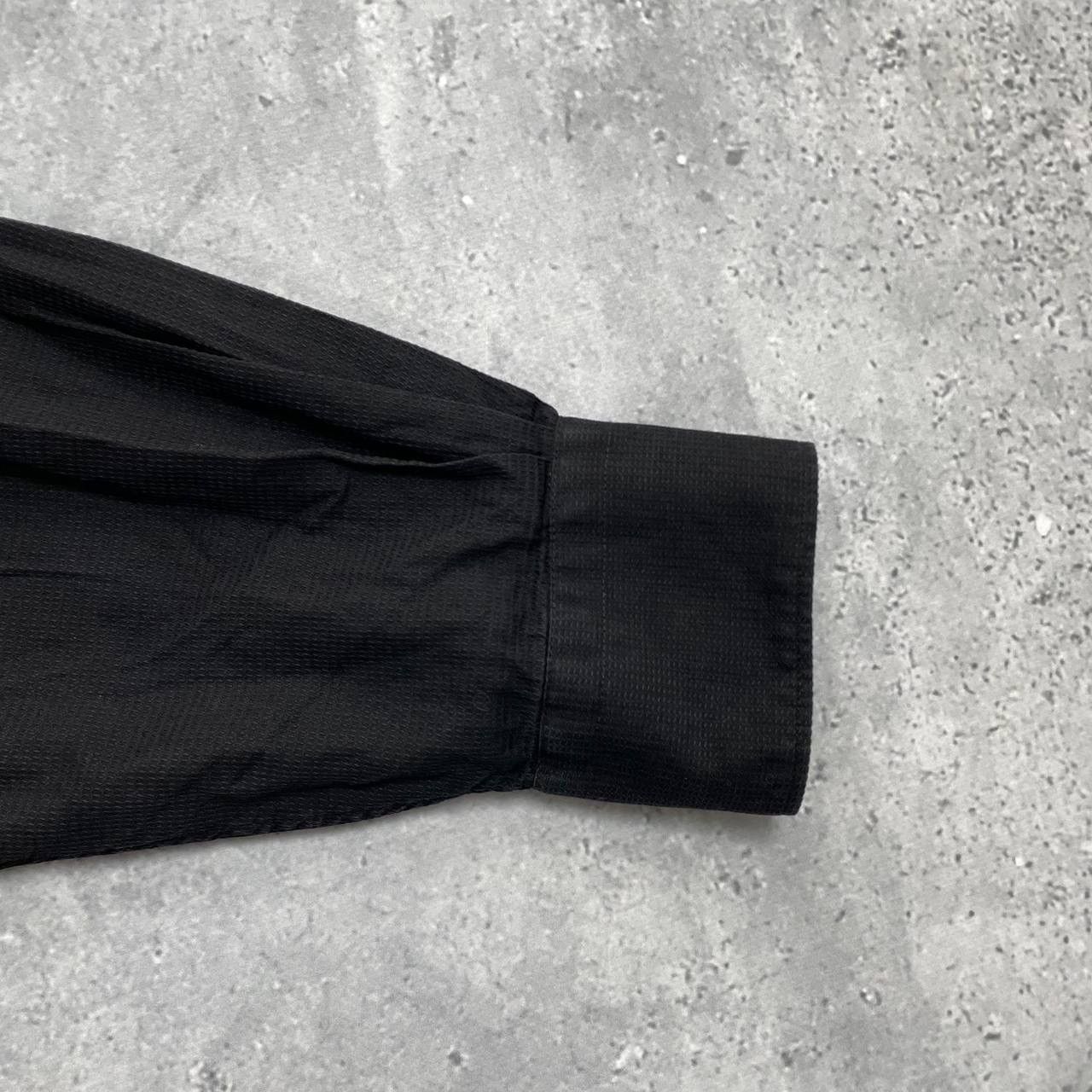 Kenzo × Vintage Vintage Kenzo Homme Nehru Collar LS Button-Up Shirt Black 39 Size US M / EU 48-50 / 2 - 21 Thumbnail