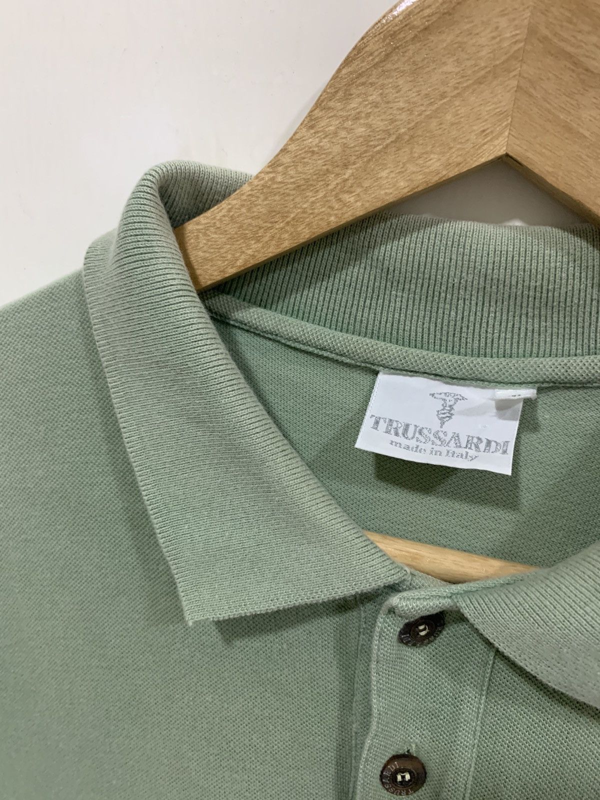 Designer Trussardi Polo Shirt Medium Size US M / EU 48-50 / 2 - 10 Thumbnail
