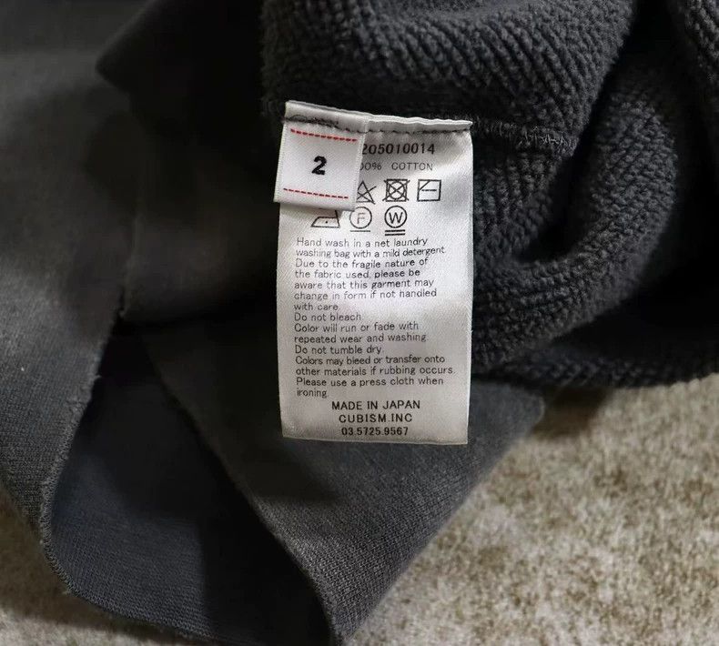 Visvim Visvim22aw Amplus Sb Sweat long sleeves 2504-Nextarrow Size US M / EU 48-50 / 2 - 7 Thumbnail