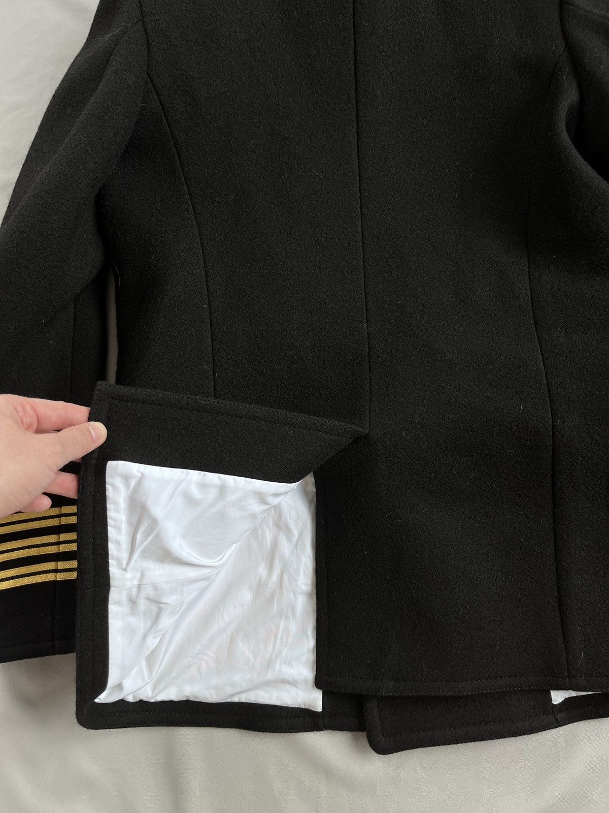 Dsquared2 DSQUARED2 GORGEOUS Sailor Military Wool Peacoat Size US S / EU 44-46 / 1 - 10 Thumbnail