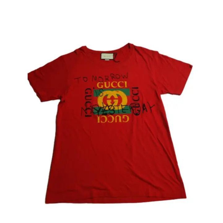 Gucci Gucci Gucci Casual Comfortable Red T-Shirt -2506 Size US M / EU 48-50 / 2 - 1 Thumbnail