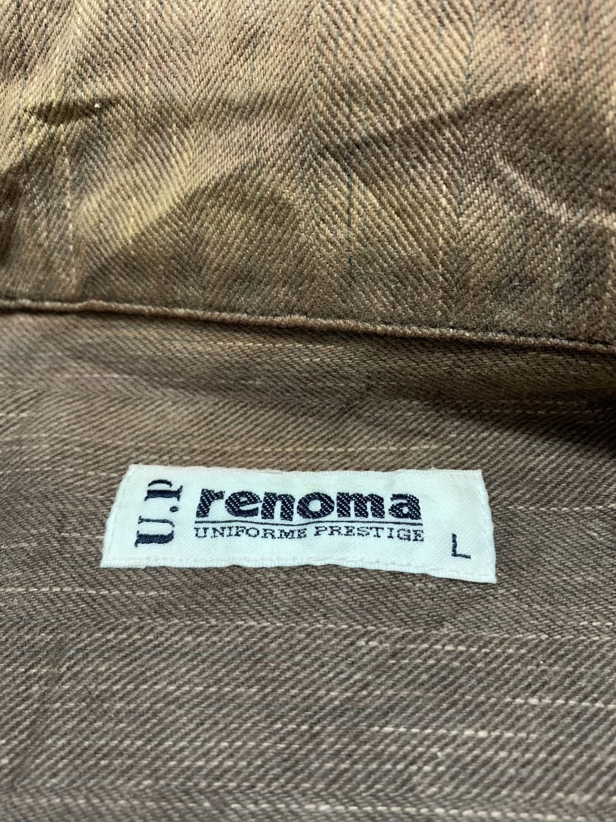 Japanese Brand VTG Renoma Brown Full Zip Utility Jacket Workwear Jacket L Size US L / EU 52-54 / 3 - 11 Thumbnail