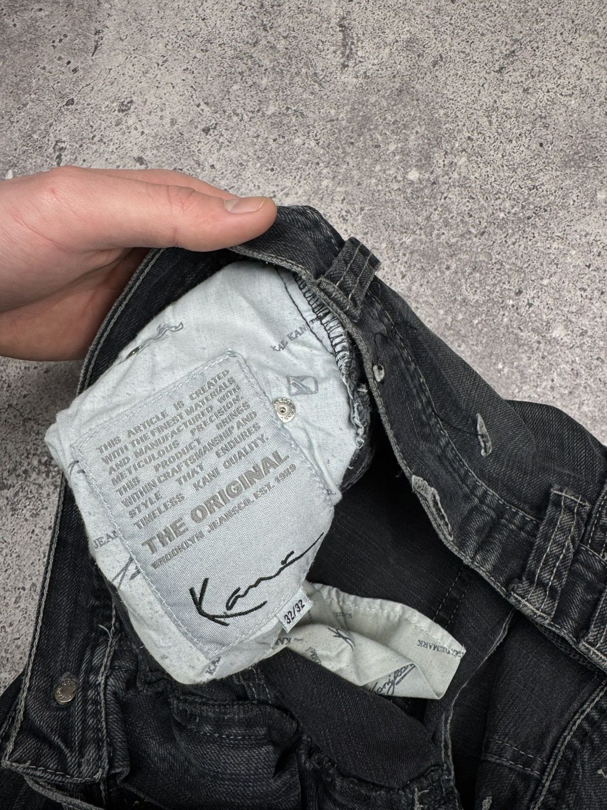 Karl Kani Vintage Karl Kani Y2K Baggy Denim Rap Pants Jeans SkateGang Size US 32 / EU 48 - 11 Thumbnail