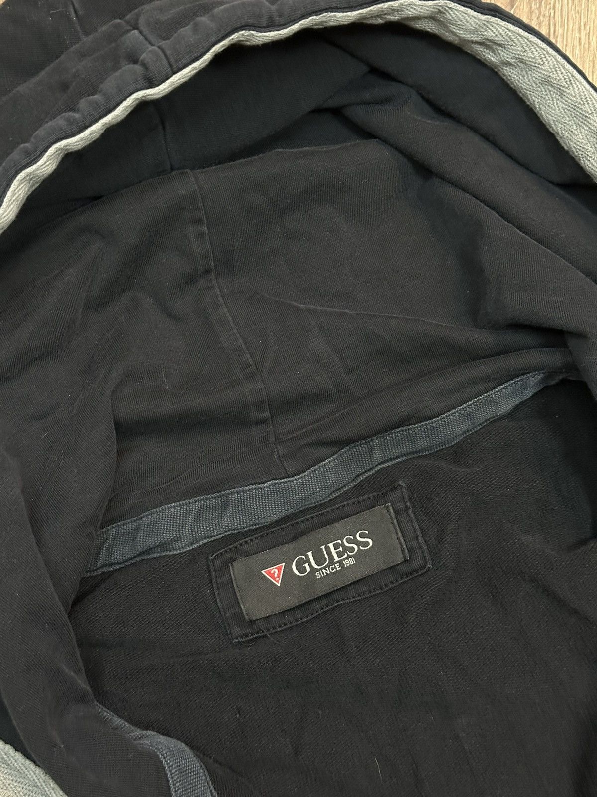 Guess Vintage Guess Zip Hoodie Avant-Garde Size L / US 10 / IT 46 - 5 Thumbnail
