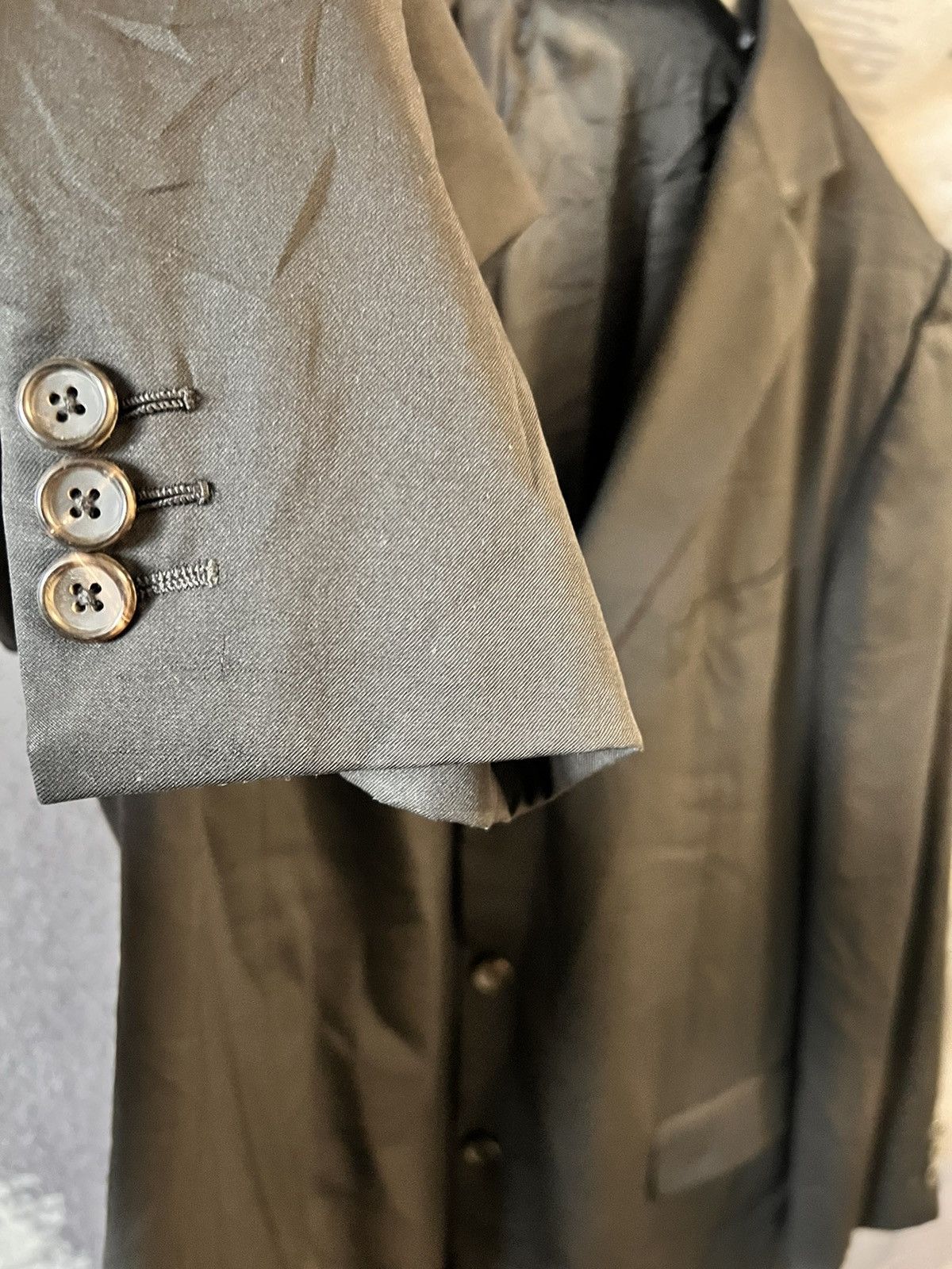 Gucci × Tom Ford × Vintage Gucci vintage Tom Ford blazer wool fully black size 54 Size 54R - 2 Thumbnail