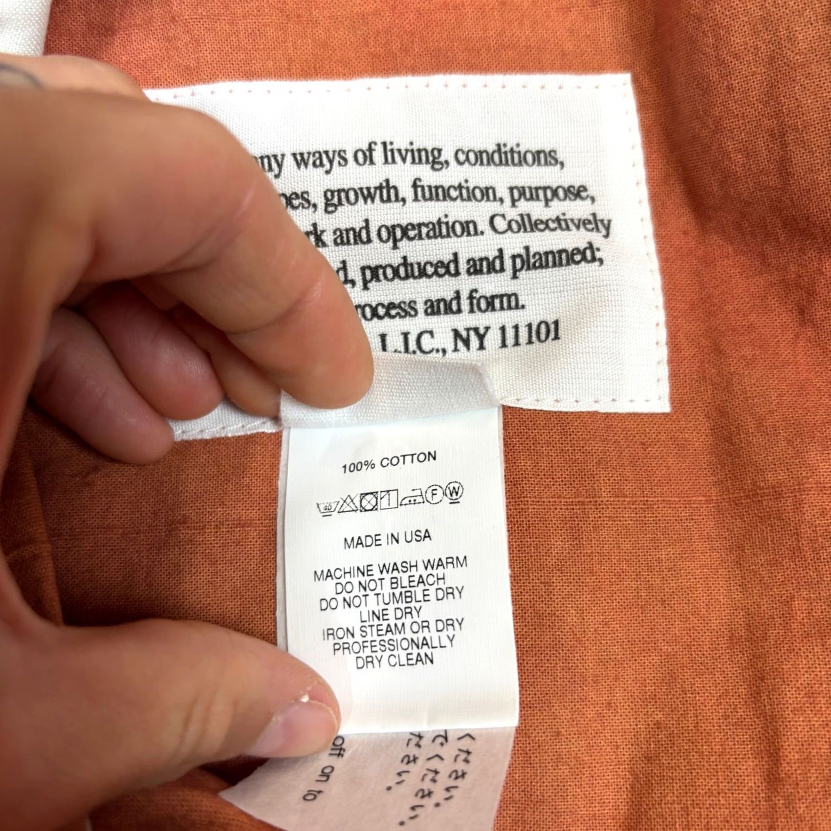 Engineered Garments NWT Engineered Garments Fatigue Chino 9" Shorts Men M Minimalist Orange Chino 9" Shorts Mens M Orange Size US 31 - 6 Thumbnail