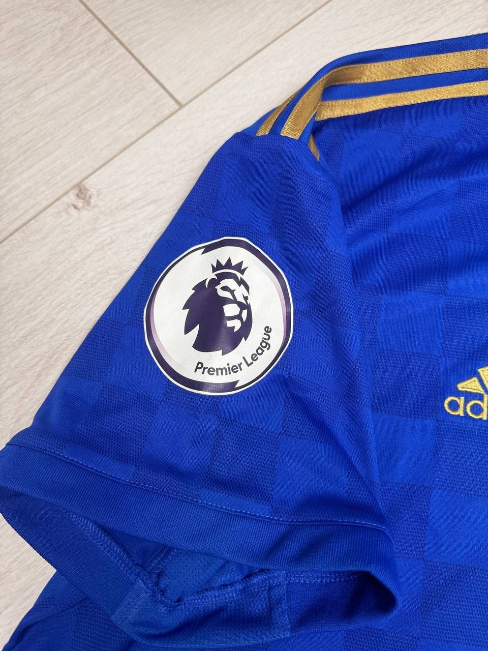 Adidas Vintage adidas Leicester soccer jersey 2019-2020 gold line Size US XXL / EU 58 / 5 - 8 Thumbnail