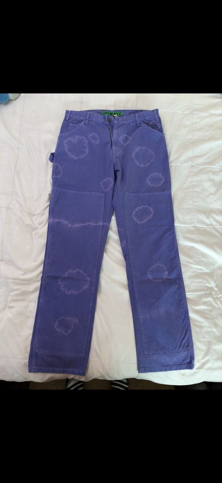 Cactus Plant Flea Market Cactus Plant Shibori Double Knee Painter Pant Size US 32 / EU 48 - 1 Thumbnail
