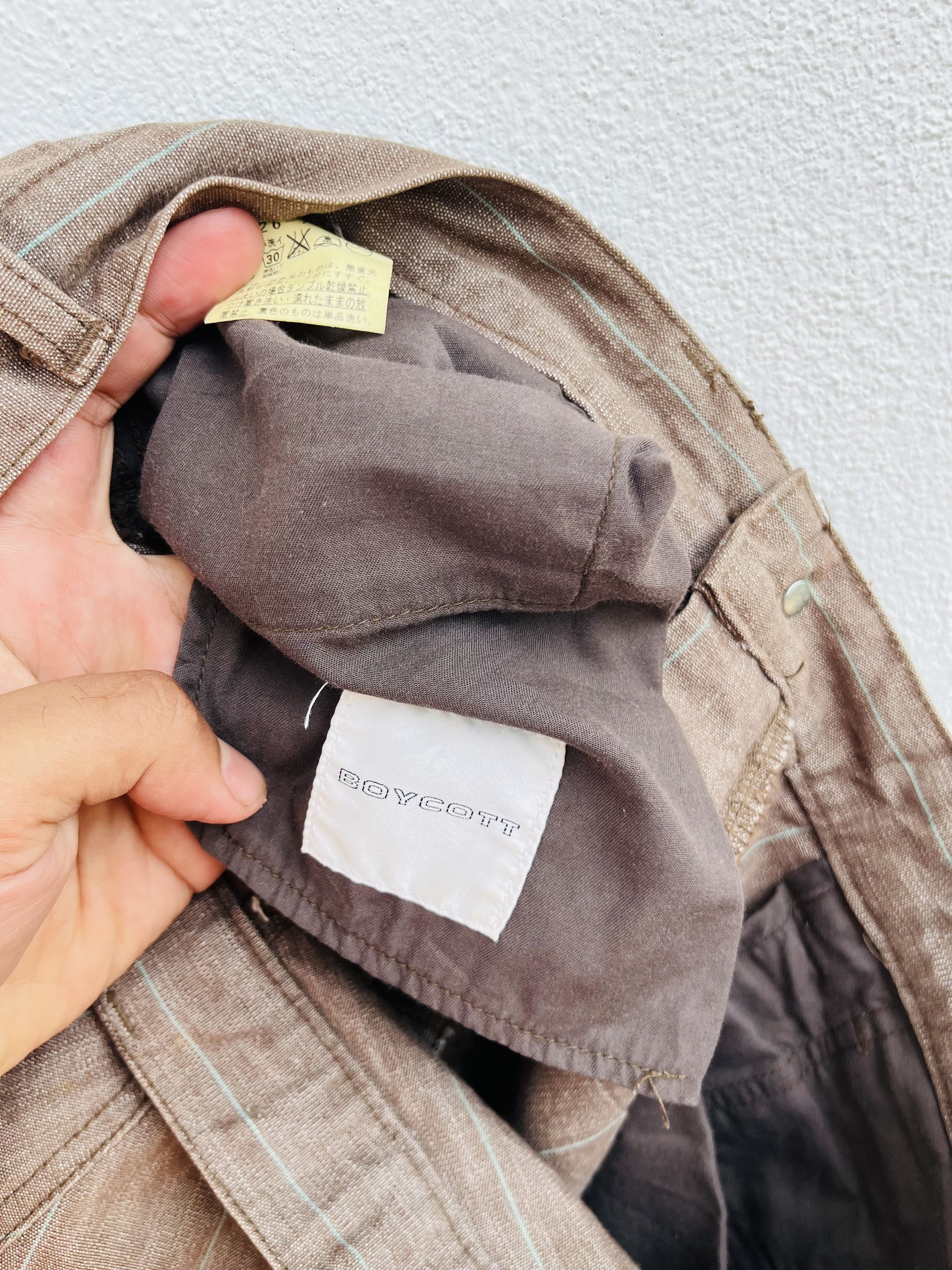 Boycott × Japanese Brand Vintage Boycott Japanese Designer Fashion Style Size US 32 / EU 48 - 8 Thumbnail