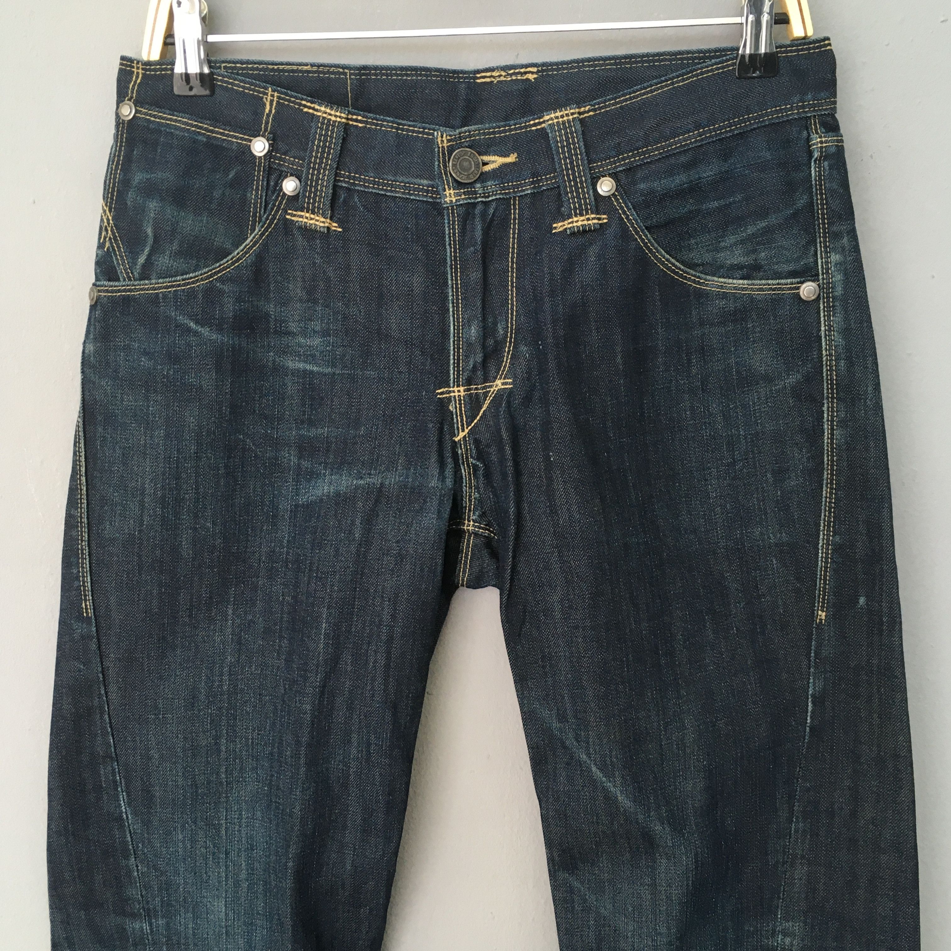 Levi's Size 30x32 Vintage 1999 Levis Engineered Tight Jeans S1742 Size US 30 / EU 46 - 2 Thumbnail
