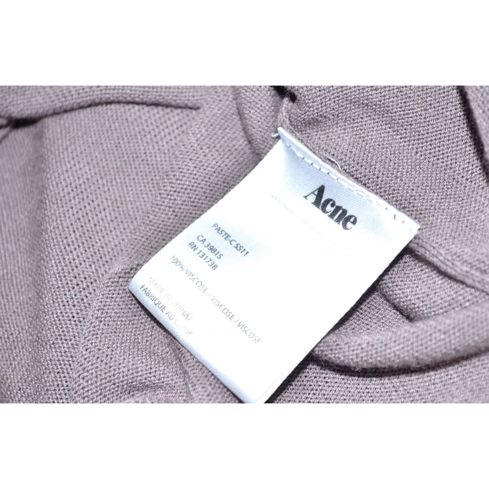 Vintage ACNE Cardigan Jumper Grey Button Front Size S Men's Paste-C SS11 - Cardigan, Knit, V-Neck, Casual, Regular, Long Sleeve, Men Size US S / EU 44-46 / 1 - 6 Thumbnail