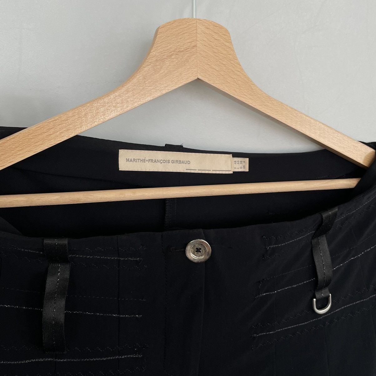 Marithe + Francois Girbaud Marithe Francois Girbaud Y2K Flare Pants Nylon size 6 Size 28" / US 6 / IT 42 - 8 Thumbnail
